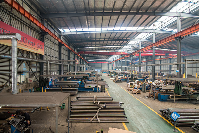 巴中网架焊接车间